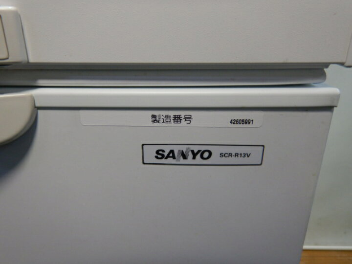 楽天市場】【中古】2004年製 サンヨー 冷凍 ストッカー SCR-R13V 135L 