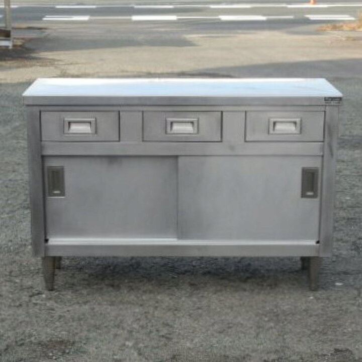 楽天市場】【中古】マルゼン 業務用 ステンレス 引出付き 調理台 W120 
