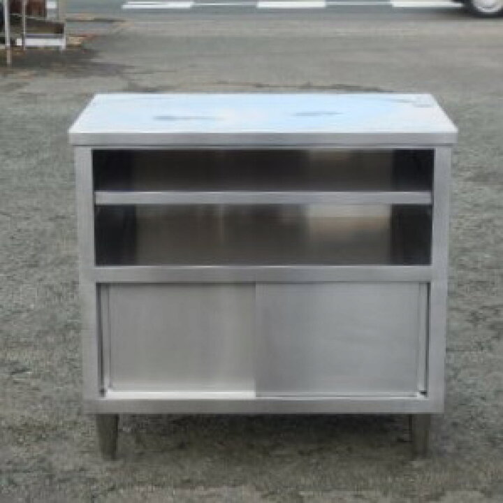 楽天市場】【中古】業務用 ステンレス 扉付き 作業台 調理台 上段 