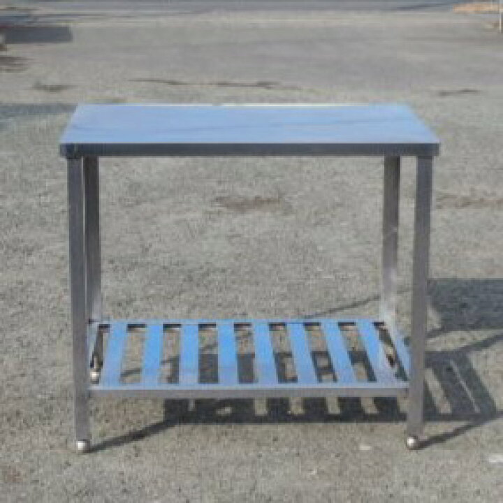 楽天市場】【中古】1業務用 ステンレス 作業台 W90 D60 H80cm 厨房 