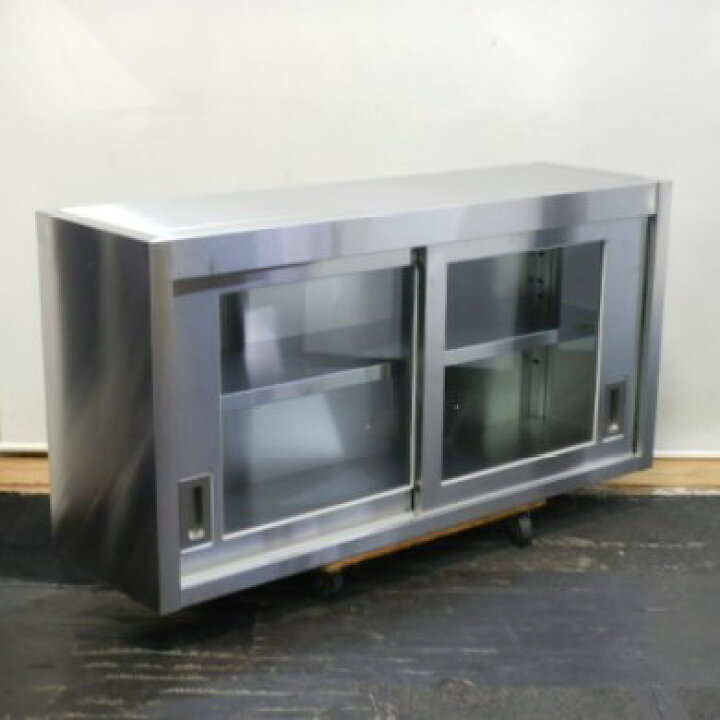 楽天市場】【中古】業務用 ステンレス 吊戸棚 吊り戸 W120 D35 H60cm 