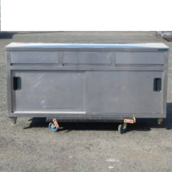 楽天市場】【中古】タニコー 業務用 ステンレス 引出付き 調理台 W160 