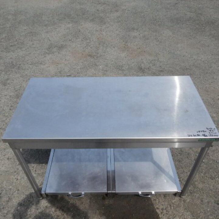 タニコー 炊飯台付 作業台 W1810×H790×D605 中古