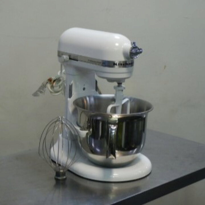 楽天市場】【中古】キッチンエイド KSM6573CWH スタンドミキサー 6QT 