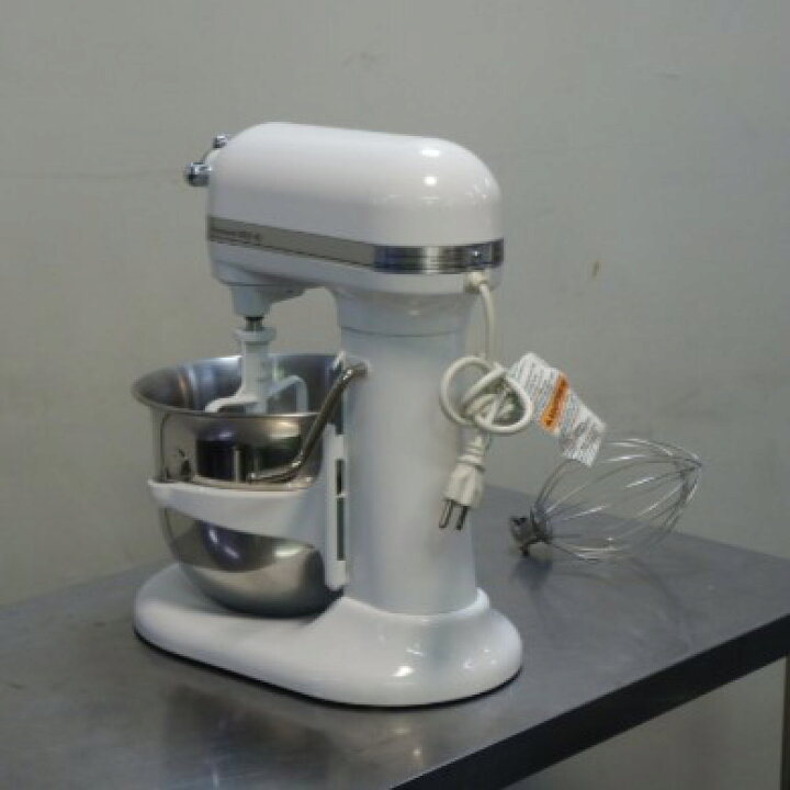 楽天市場】【中古】キッチンエイド KSM6573CWH スタンドミキサー 6QT 