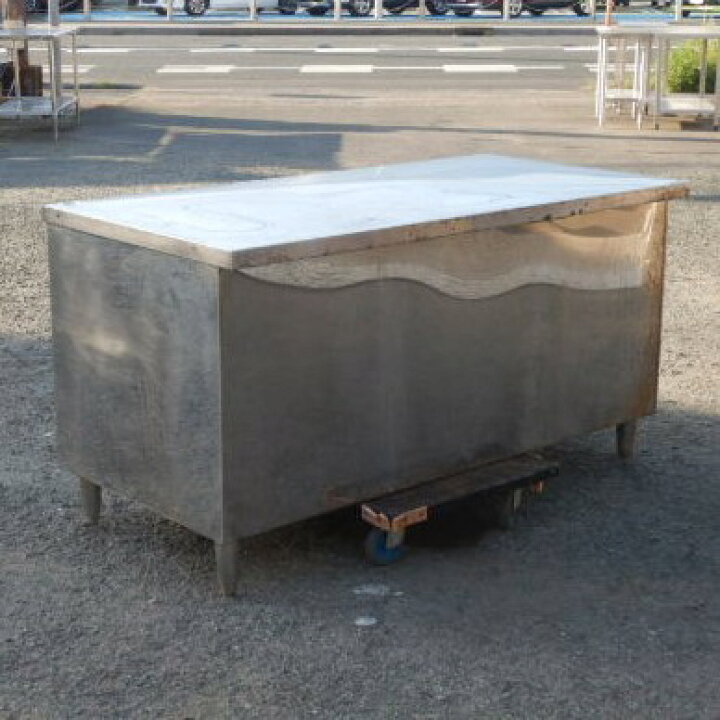 楽天市場】【中古】(現状販売)(レール腐食)業務用 ステンレス 調理台 