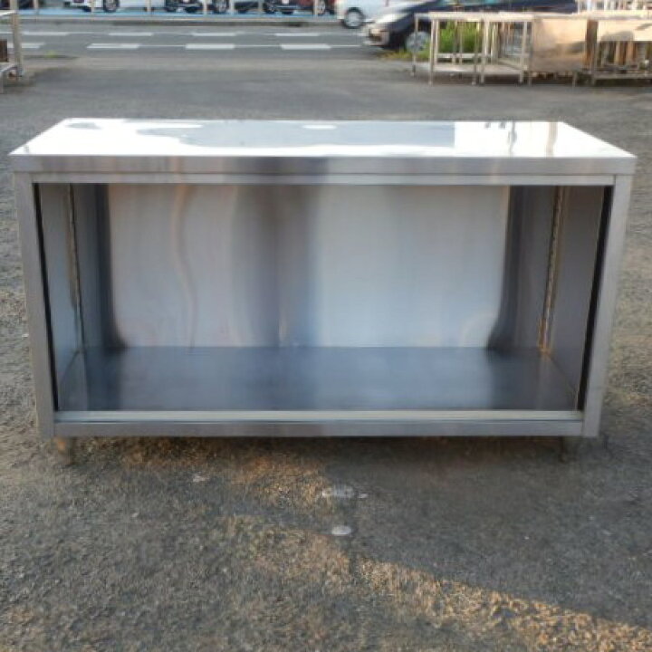 楽天市場】【中古】業務用 ステンレス 調理台 W140 D60 H80cm 棚1段 