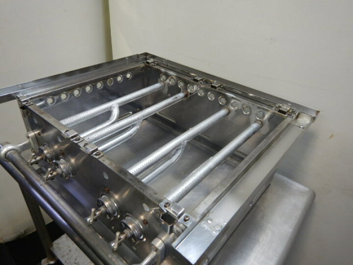 楽天市場】【中古】業務用 プロパン LPガス たこ焼き 機 40穴 2丁 銅板 