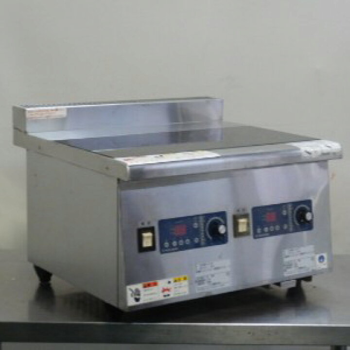 楽天市場】【中古】2015年製 ニチワ MIR-1.3WY 業務用 2口 IH コンロ 
