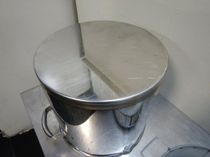 楽天市場】【中古】ステンレス フライヤー用 油缶(φ325)20L 寸胴鍋 