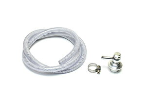 クリッピングポイント製 ブリーザーキット(シルバー)クラッチカバーバンジョータイプ(シルバー)適合:スーパーカブ110(JA07)