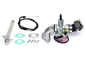 クリッピングポイント製ビッグキャブ22Φ&クリーナーキット(ビッグバルブヘッド用)適合:プレスカブ50(キャブ車)