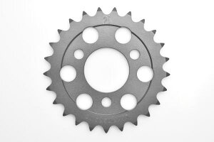 クリッピングポイント製ジュラルミンドリブンスプロケット(硬質アルマイト)適合:モンキーバハ