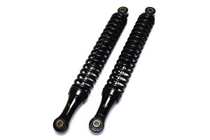クリッピングポイント製ツーリングリアショック342mm2本セット(ブラック)適合:スーパーカブ110(JA10)