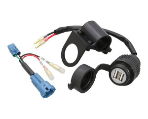 キタコ製 USB電源KIT(2ポートタイプ)適合:CT125 ハンターカブ(JA65-1000001〜1099999)