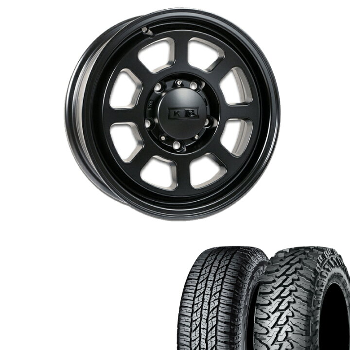 楽天市場】175/80R16 選べるタイヤセット / KG Wheels KW01-01 16×5.5J 