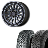 285/65R18 選べるタイヤセット UNIONRIM HR 18インチ 7.5J +55 139.7 6H MB/MSC ランクル250 ランクル300…