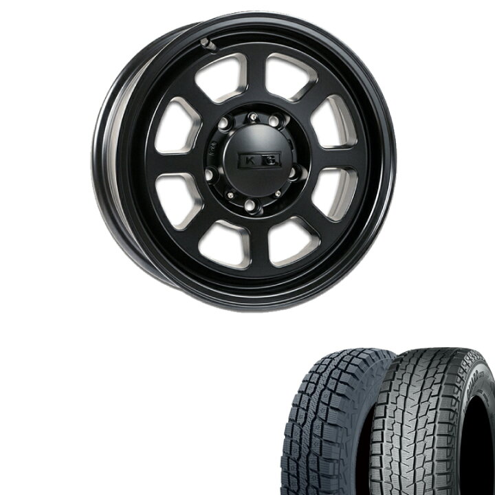 楽天市場】185/85R16 選べるスタッドレスセット / KG Wheels KW01-01 