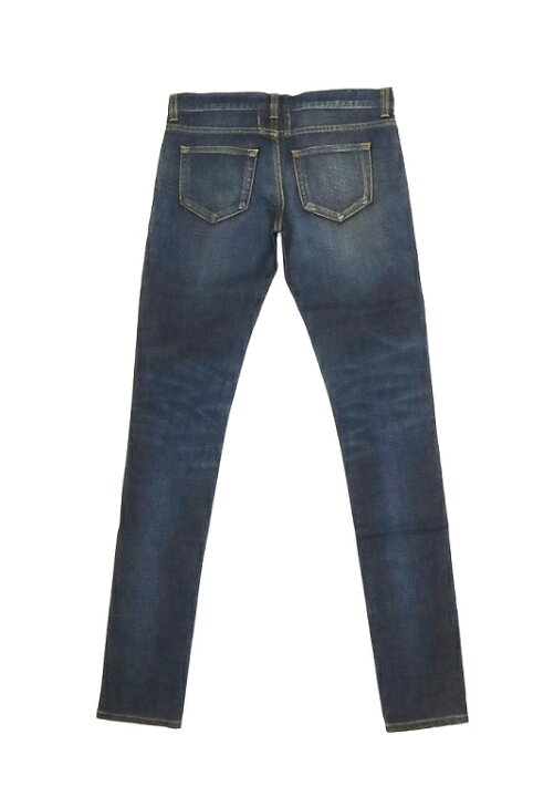 楽天市場】○【SAINTLAURENT】 エディ 濃青ウォッシュ＆ひげ加工 
