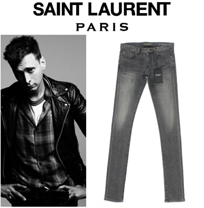 楽天市場】○【SAINTLAURENT 】エディ 日本製ウォッシュ加工スキニー 
