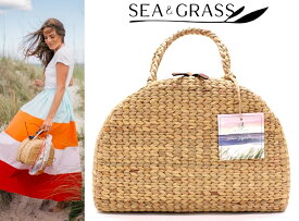 ★SEA&GRASS シーアンドグラス◆シーグラスピクニックバスケット ハンドバッグ