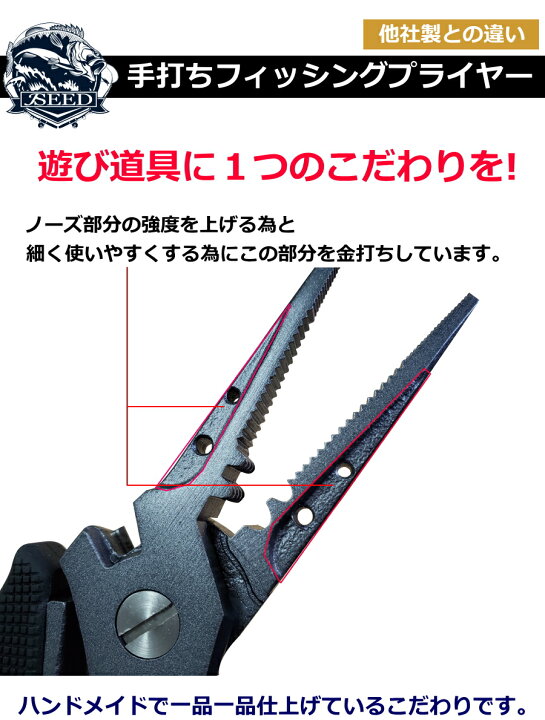楽天市場 26日 金 24時間限定全品ポイント6倍 フィッシングプライヤー フィッシュプライヤー 釣り用ペンチ 釣り プライヤー フィッシング プライヤー 多機能 スプリットリング ペンチ ハサミ ラインカッター プライヤー Jesbasaro