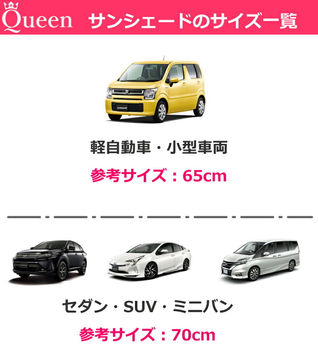 楽天市場 10日 木 無条件10 Off 最大37 還元 Queen製 サンシェード 車 カーシェード フロント フロントガラス リア 車用 カーテン 車用カーテン 車中泊 防犯対策 軽自動車 65cm 70cm 80cm サイズ Jesbasaro