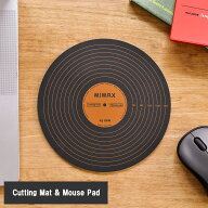 miwax ミワックス レコード カッティングマット & マウスパッド　ブラック MX-V7-BK【メール便利用可能】…
