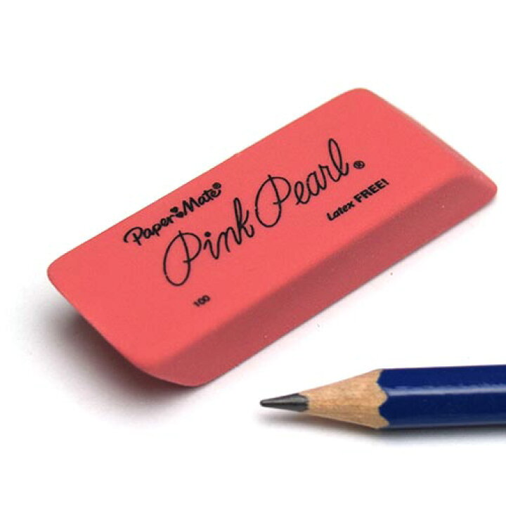 楽天市場 Paper Mate ペーパーメイト 消しゴム Pink Pearl メール便利用可能 ニューウェル ラバーメイド サンフォード おしゃれ かわいい 海外 輸入 文房具 文具 フライハイト