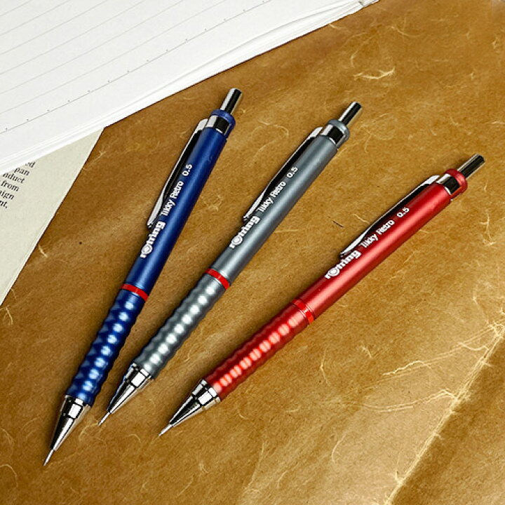 楽天市場】rotring ロットリング ティッキー レトロ シャープペンシル 