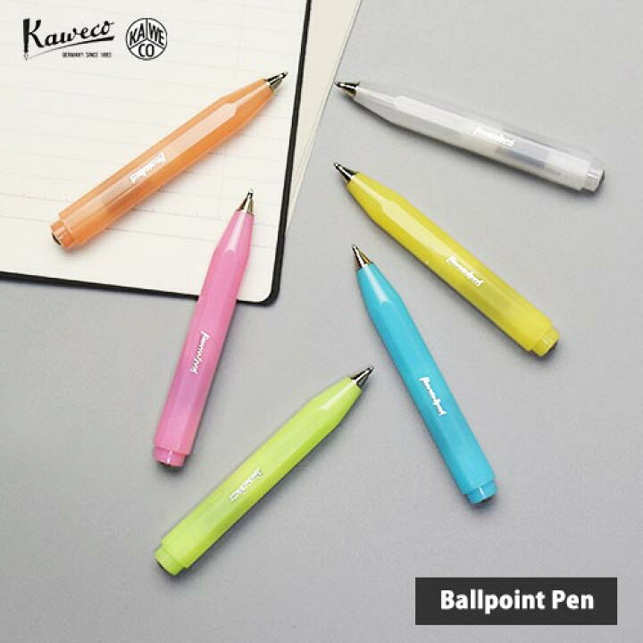楽天市場 カヴェコ ボールペン フロステッドスポーツ Kaweco Frosted Sport Ballpoint Pen 1 0 Mm ショートタイプ ドイツ 輸入 海外 ドイツ 筆記具 ブランド おしゃれ かわいい ギフト プレゼント フライハイト