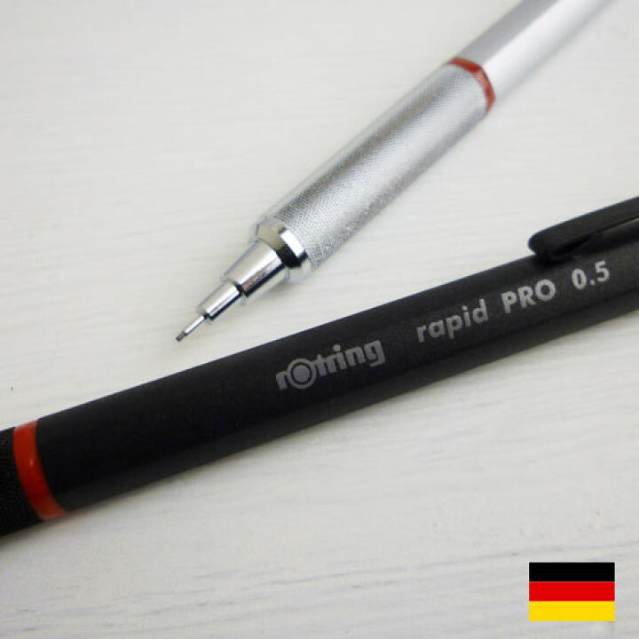 楽天市場】ロットリング シャープペンシル ラピッドプロ 0.5mm rotring 