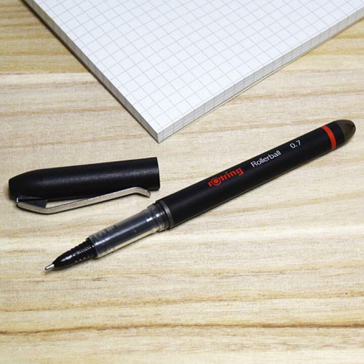 楽天市場】rotring ロットリング ローラーボール ブラック 0.7mm  