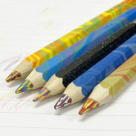 KOH-I-NOOR コヒノール マジックペンシル No. 3405【メール便利用可能】 [ コイノア 色鉛筆 鉛筆 3色芯 クリエイティブ 太軸 チェコ ]