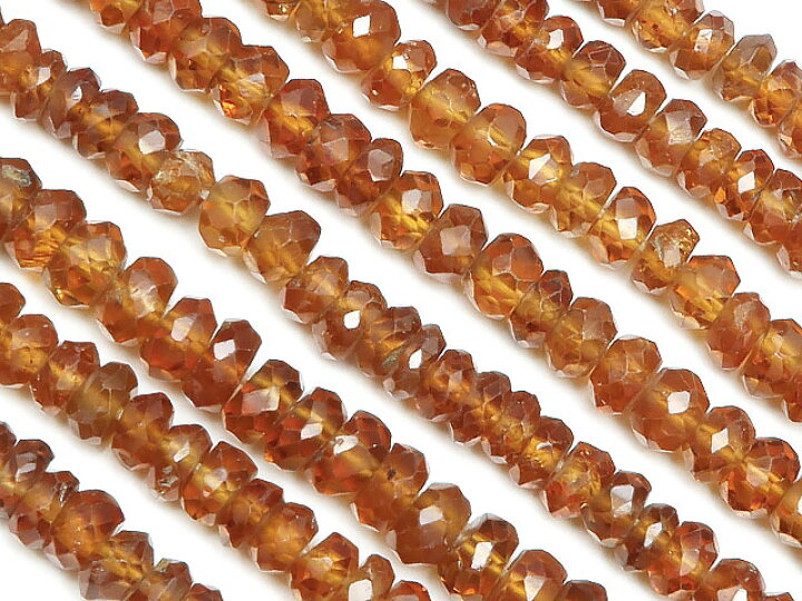 楽天市場】オレンジガーネット（ヘソナイト） ボタンカット 3mm【1連 