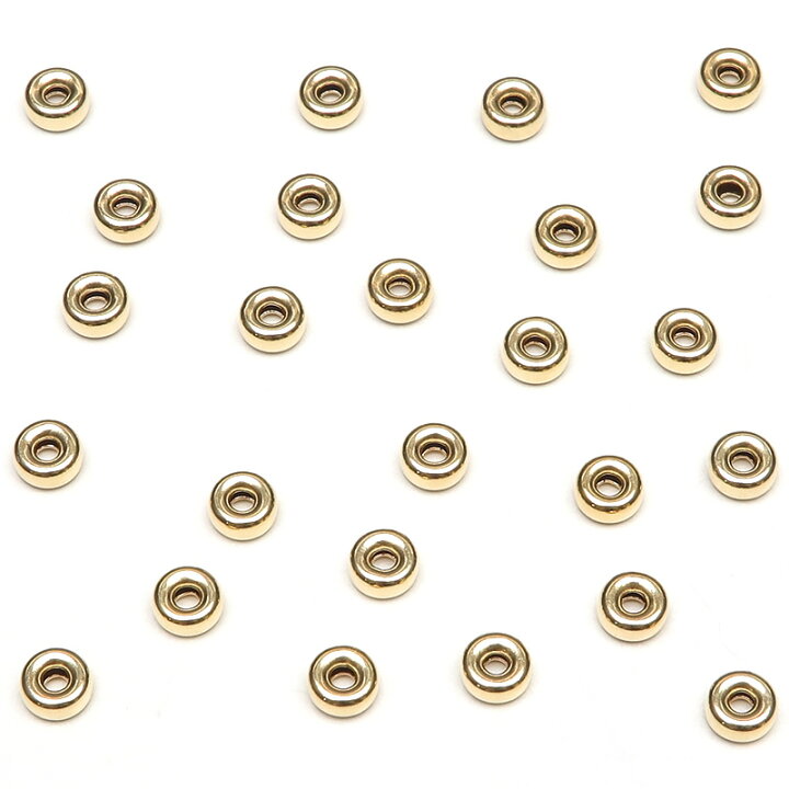 楽天市場】14KGF ロンデル 3mm【5コ販売】▽ パーツ アクセサリー 