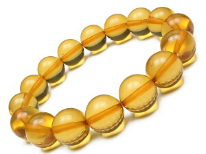 バルティックアンバー(琥珀) 丸玉ブレス 12mm No.13【1点もの】▽ 琥珀 アンバー Amber ブレスレット 数珠 ラウンド 天然石 ビーズ パワーストーン パーツ アクセサリー 素材 材料