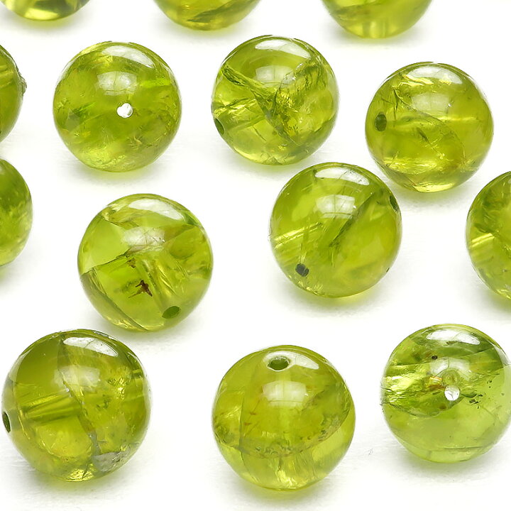楽天市場】【粒販売】ペリドット 丸玉 8mm【1粒販売】▽ ペリドート 