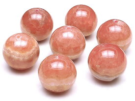 【粒販売】アルゼンチン産 インカローズ 丸玉 11mm【2粒販売】▽ ロードクロサイト 菱マンガン鉱 Incarose Rhodochrosite ラウンド 丸ビーズ 粒売り 天然石 ビーズ パワーストーン パーツ アクセサリー 素材 材料