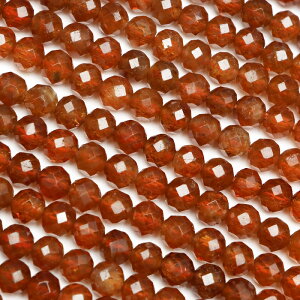 �I�����W�K�[�l�b�g�i�w�\�i�C�g�j 32�ʃJ�b�g �ۋ� 4mm�m�v���~�A���J�b�g�n�y1�A�̔��z�� �K�[�l�b�g 1���̒a���� �ў֐� ������� Garnet Hessonite ���E���h�J�b�g �ɏ� �A���� �V�R�� �r�[�Y 