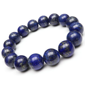 ラピスラズリ 丸玉ブレス 12mm 【1コ販売】▽ ラズライト 瑠璃 青金石 Lapis lazuli 12月の誕生石 ブレスレット 数珠 ラウンド 天然石 ビーズ パワーストーン パーツ アクセサリー 素材 材料