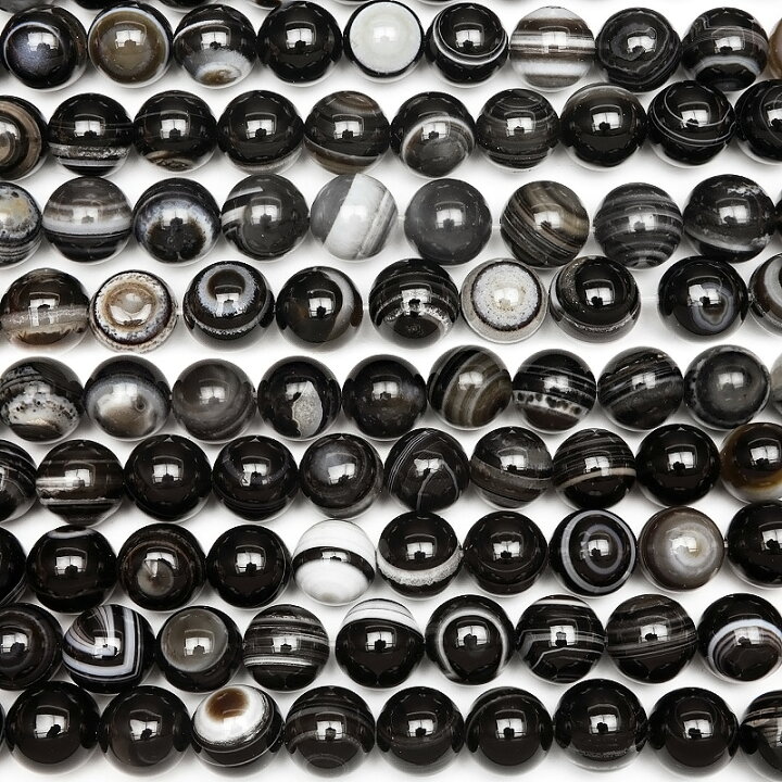 楽天市場】天眼石（チベットアゲート） 丸玉 12mm【1連販売】▽ アイ 