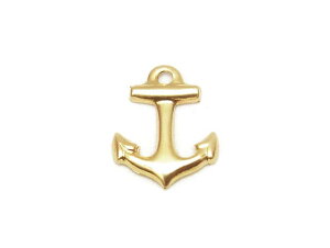 14KGF チャーム いかり【1コ販売】▽ パーツ アクセサリー クラフト 金具 USA製 14Kゴールドフィルド 14金ゴールドフィルド 14K Gold Filled