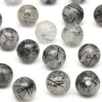 楽天市場】トルマリンインクォーツ ビーズの通販 