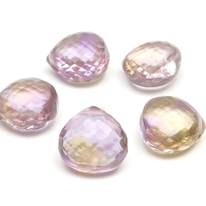 楽天市場】【粒販売】ボリビア産 アメトリン マロンカット 10mm 