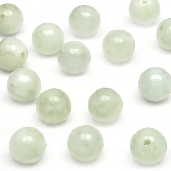 楽天市場】【粒販売】ビルマ産 翡翠 ジェダイト 丸玉 6mm【8粒販売 
