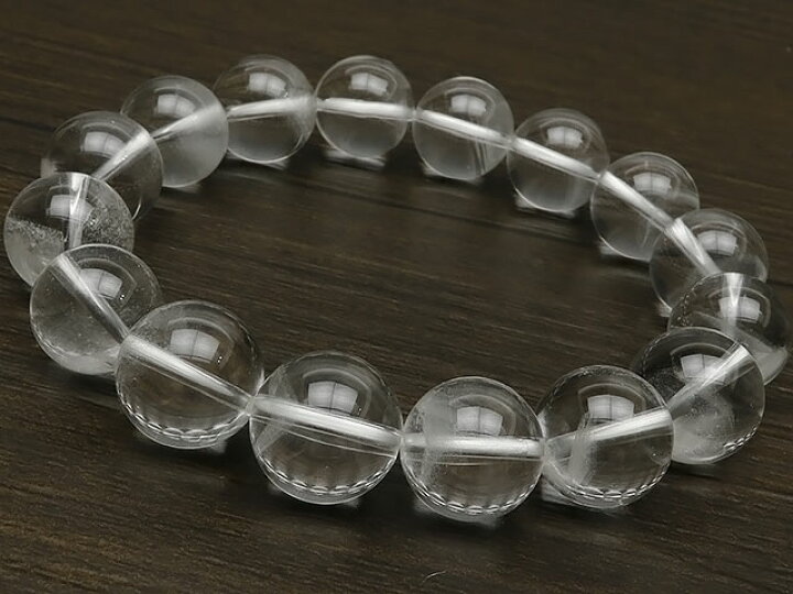 楽天市場】幻影水晶（ファントムクリスタル） 丸玉ブレス 12～14mm No 