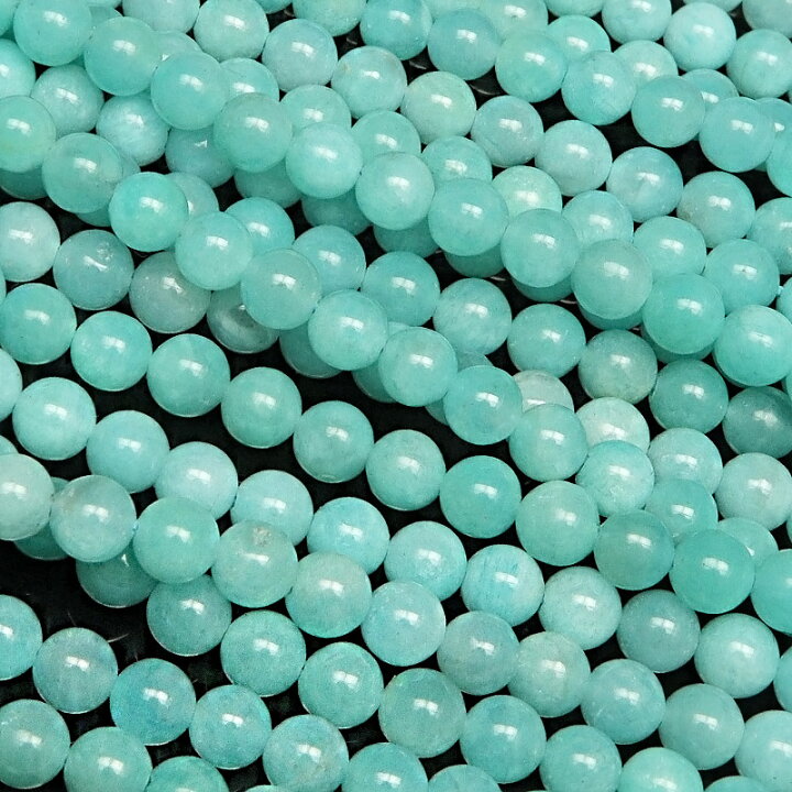 楽天市場】ペルー産 アマゾナイト 丸玉 4mm【1連販売】▽ ホープ  