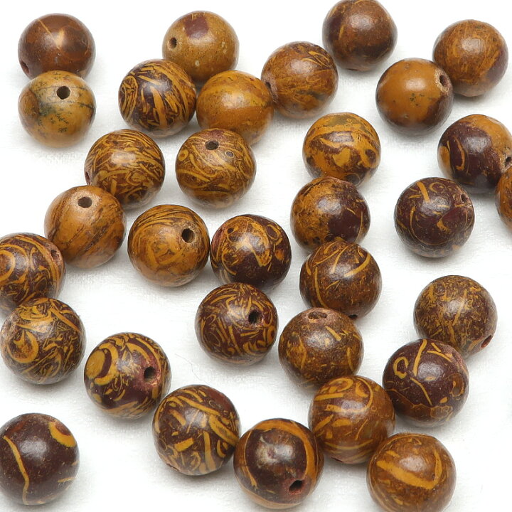 楽天市場】【粒販売】エレファントスキンジャスパー 丸玉 8mm【10粒 