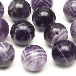 【粒販売】ファントムアメジスト 丸玉 10mm【10粒販売】▽ ケープアメジスト シェプロンアメジスト ゴーストアメジスト Amethyst 2月の誕生石 ラウンド 丸ビーズ 粒売り 天然石 ビーズ パワース